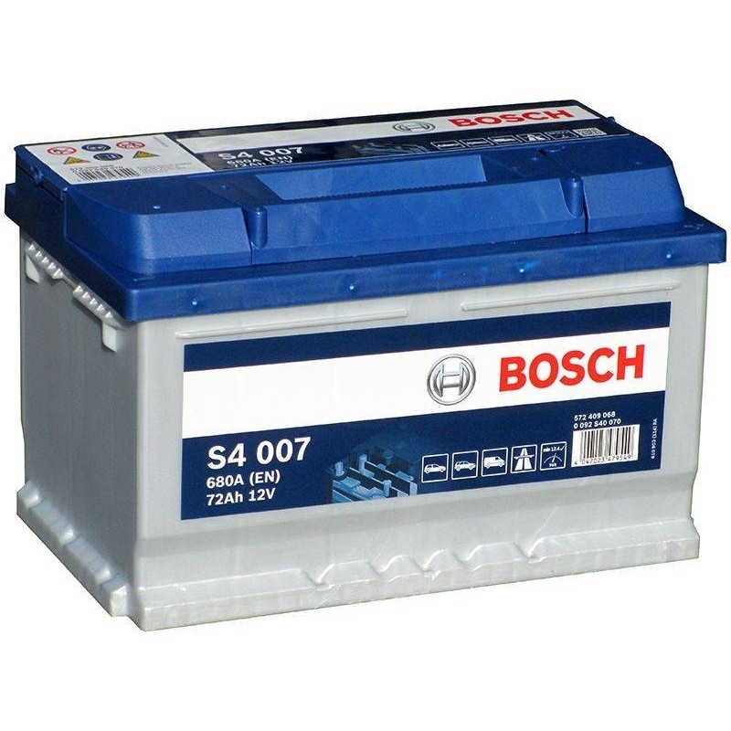 BOSCH S4 LB Silver 72Ah 680A R+ (0092S40070)