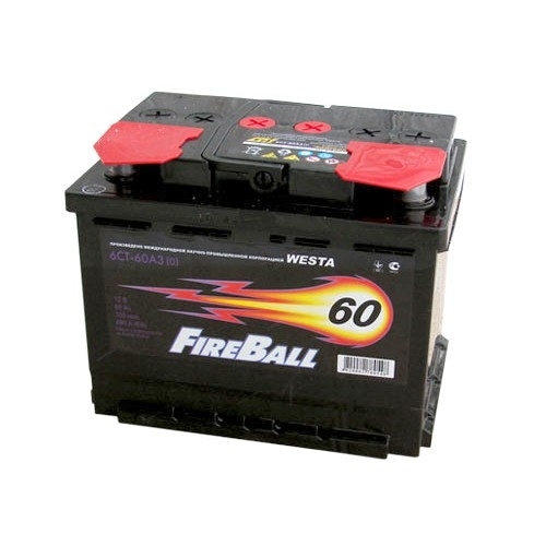 FireBall 60Ah 480A L+
