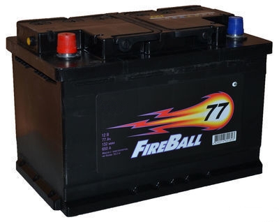 FireBall 77Ah 670A L+