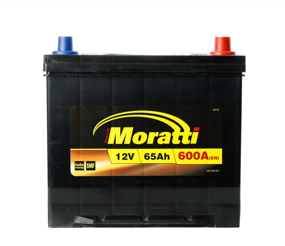 Moratti Asia D23 66Ah 600A R+ (565 068 054)