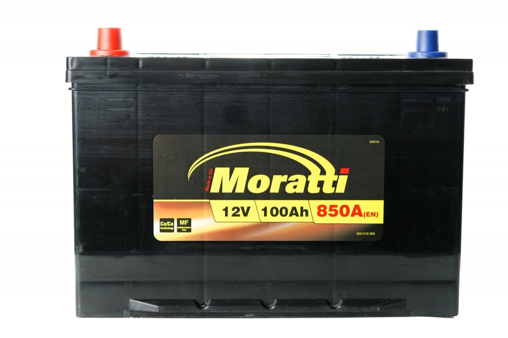 Moratti Asia D31 100Ah 850A R+ (600 018 085)
