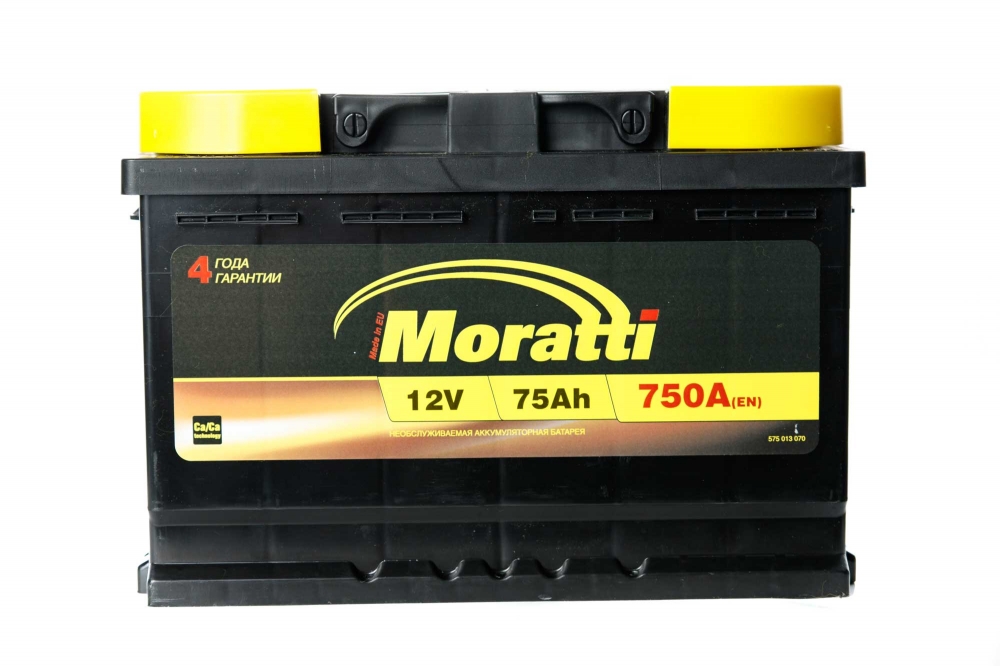 Moratti L3 75Ah 750A R+ (575 013 070)