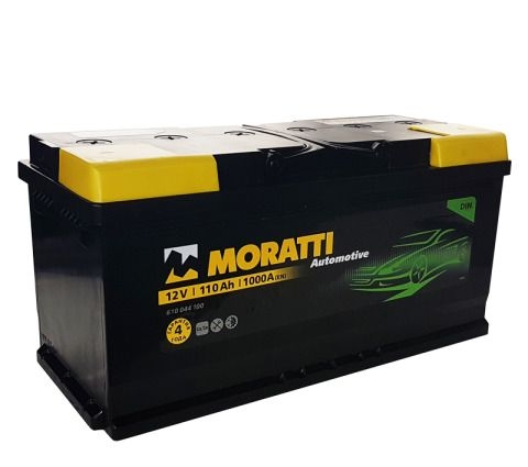 Moratti L6 110Ah 1000A R+ (610 044 100)