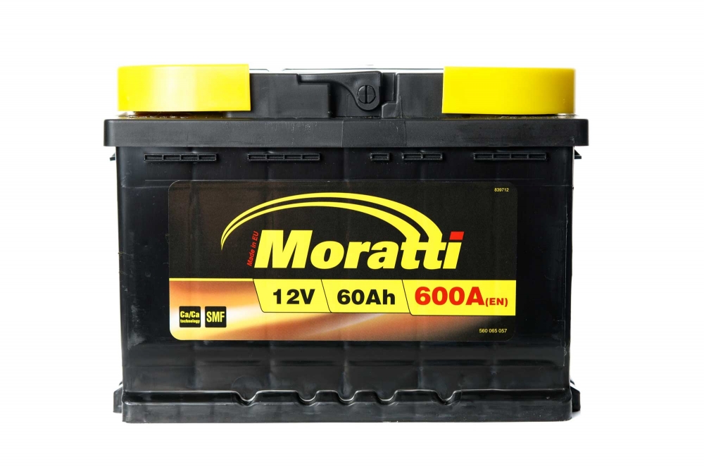 Moratti LB2 60Ah 600A L+ (560 065 057)