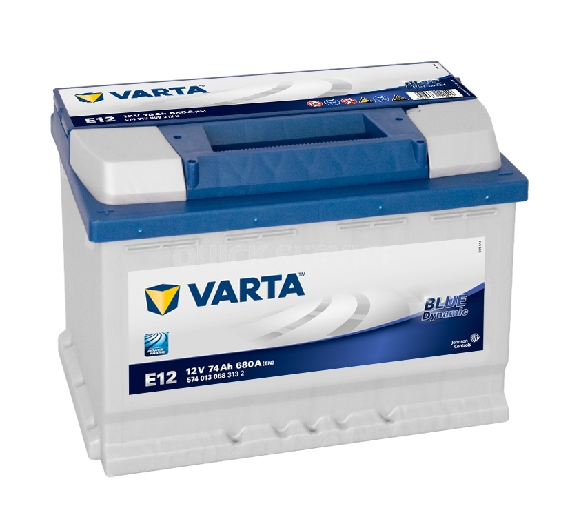 VARTA Blue Dynamic E12 74Ah 680A L