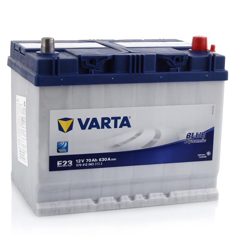 VARTA Blue Dynamic E23 70Ah 630A R