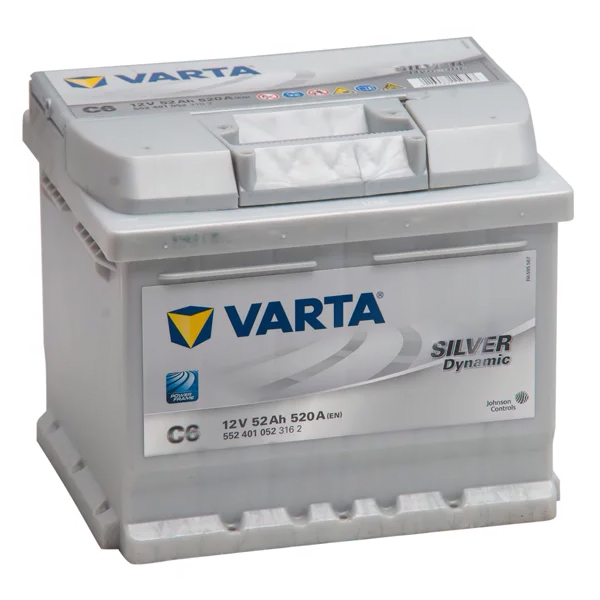 VARTA Silver Dynamic C6 52Ah 520A R
