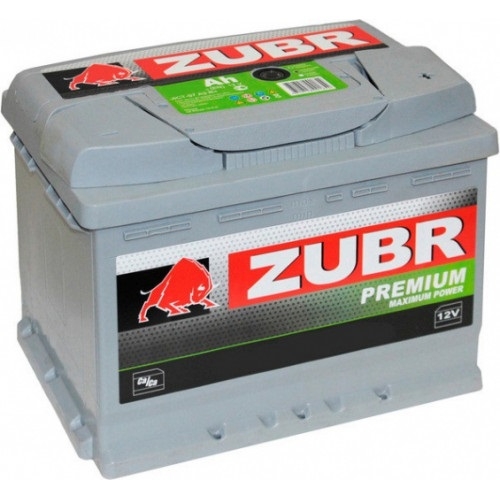 ZUBR Premium 63Ah 640A L+