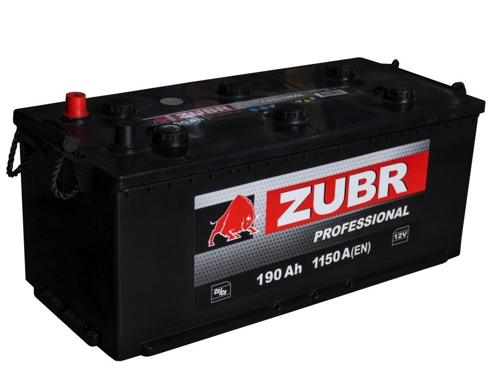 ZUBR Professional 190Ah 1150A L+