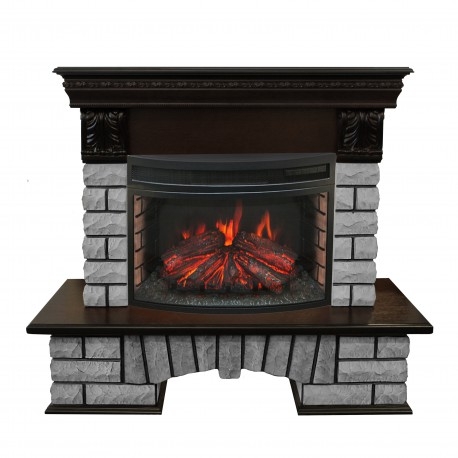RealFlame Country Lux Rock FS 25AO + Firefield 25 SIR