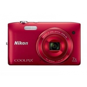 NIKON Coolpix S3400 Red