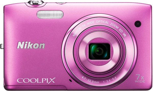 NIKON Coolpix S3500 Premium Kit Pink
