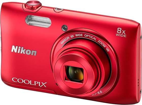 NIKON Coolpix S3600 Red