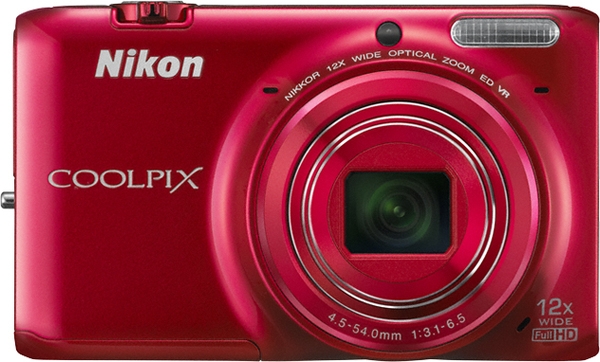 NIKON Coolpix S6500 Value Kit Red