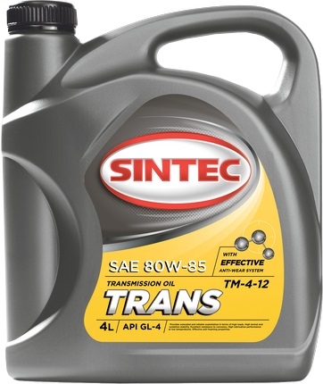 SINTEC -4-12 80W-85 GL-4 4 