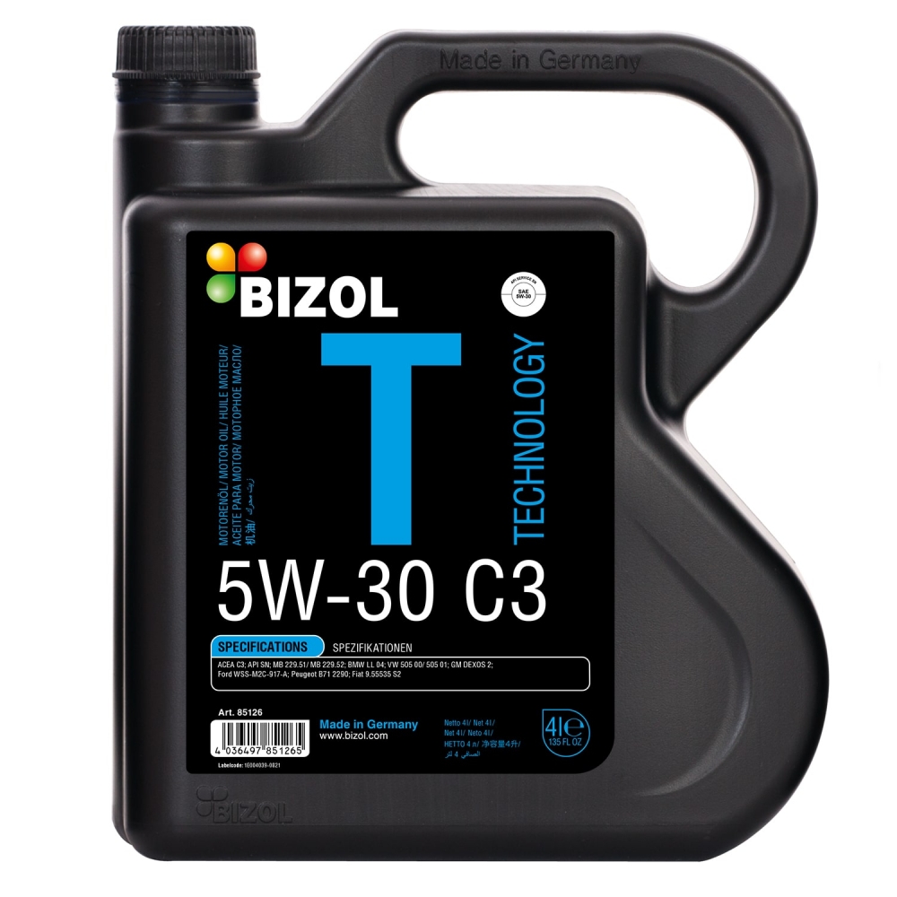 BIZOL Technology Dexos 2 5W-30 SN C3 4 