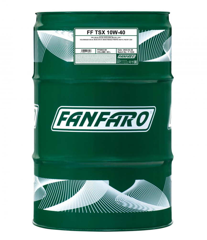 Fanfaro TSX 6502 10W-40 SN 60 