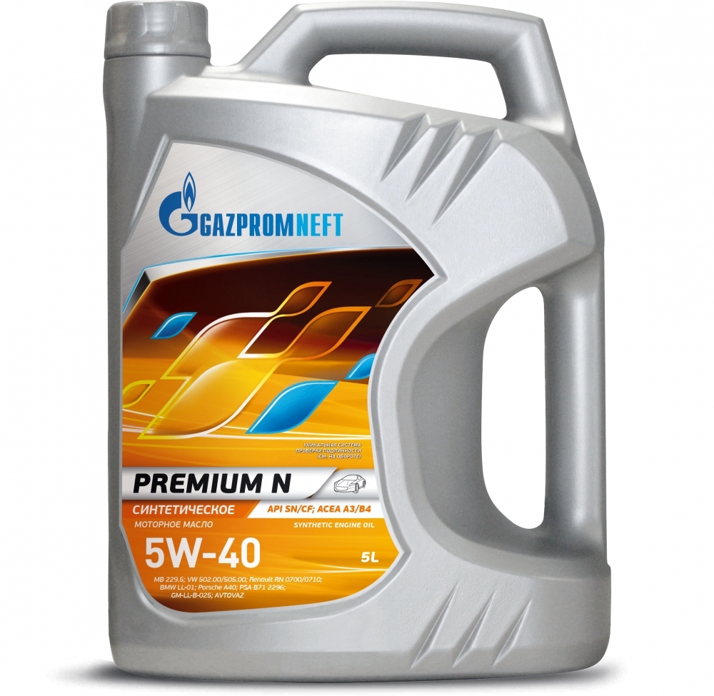 Gazpromneft Premium N 5W-40 5 