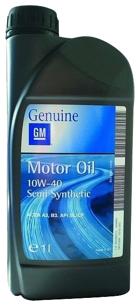 General Motors Semi Synthetic 10W-40 1 