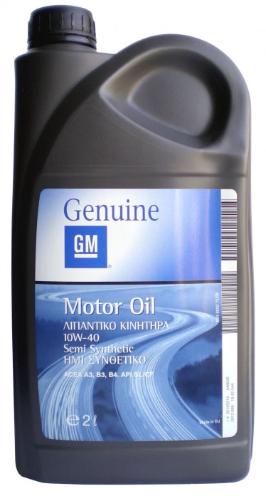 General Motors Semi Synthetic 10W-40 2 