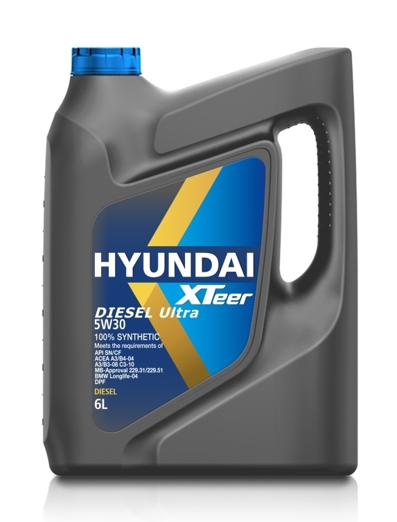 Hyundai XTeer Diesel Ultra SN/CF/C3 5W-30 6 