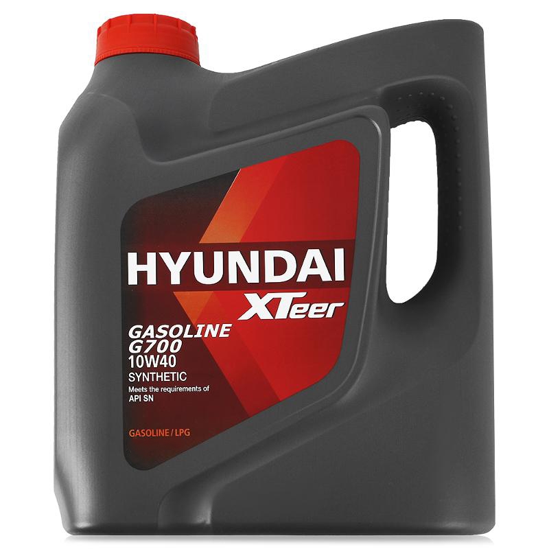 Hyundai XTeer Gasoline G700 SN 10W-40 6 