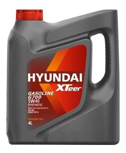 Hyundai XTeer Gasoline G700 SN 5W-40 4 