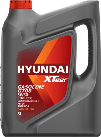 Hyundai XTeer Gasoline G700 SN/GF5 5W-30 6 