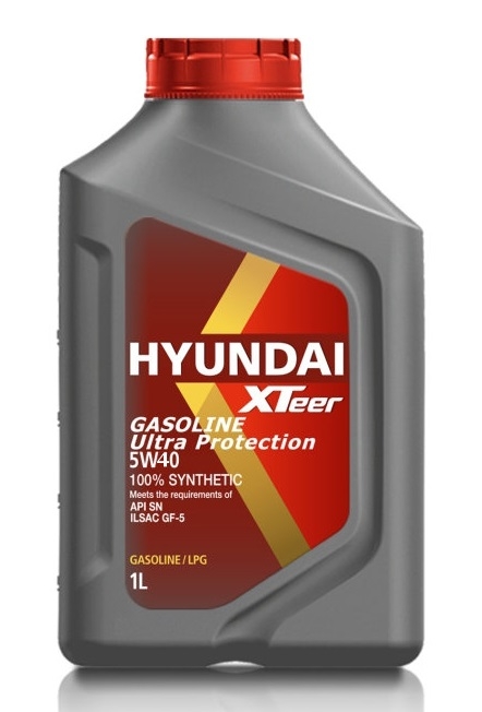Hyundai XTeer Gasoline Ultra Protection SN 5W-40 1 