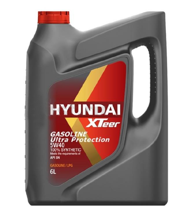 Hyundai XTeer Gasoline Ultra Protection SN 5W-40 6 
