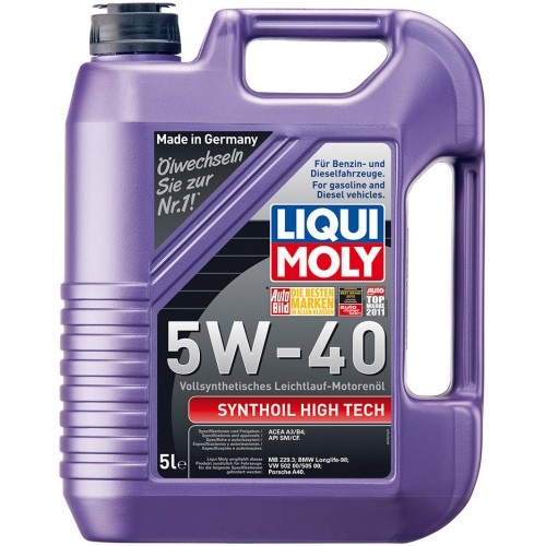 Liqui Moly Synthoil High Tech 5W-40 5 