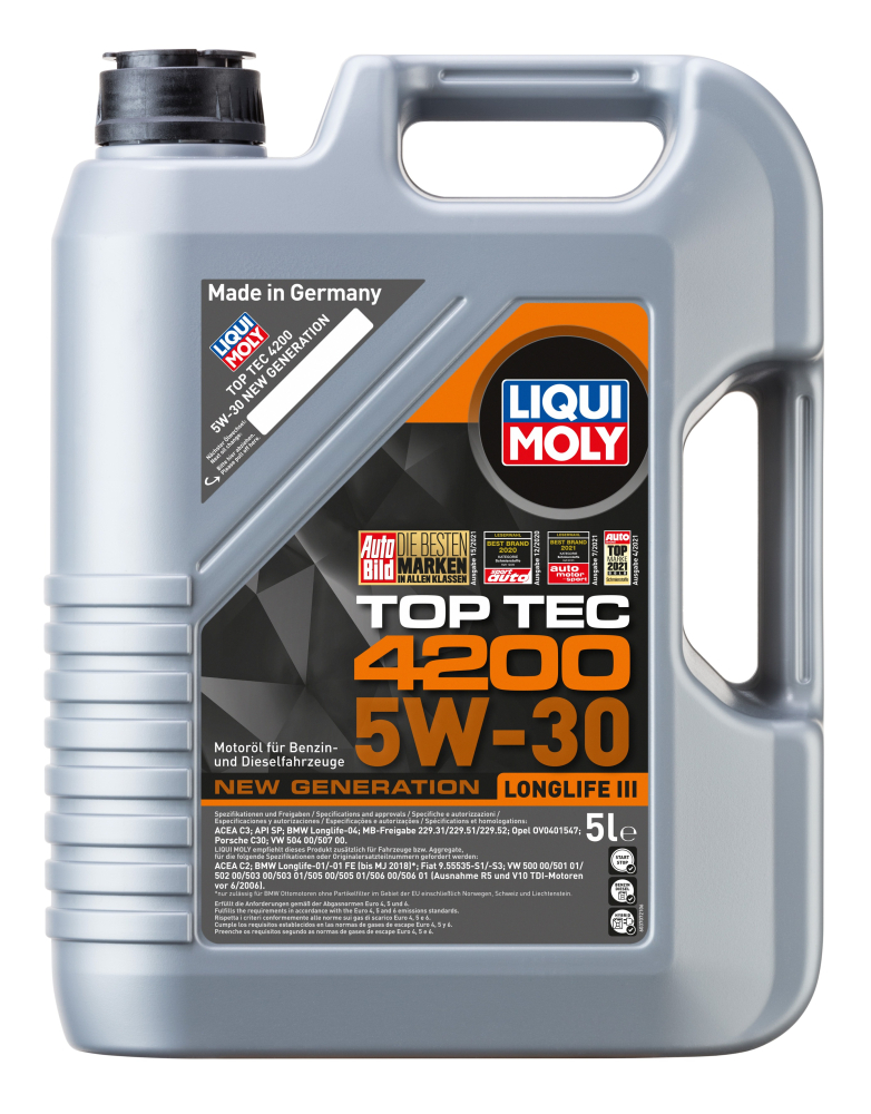 Liqui Moly Top Tec 4200 5W-30 New Generation 5 