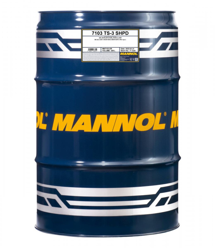Mannol 7103 TS-3 UHPD EXTRA 10W-40 CI-4/CH-4/SL 208 
