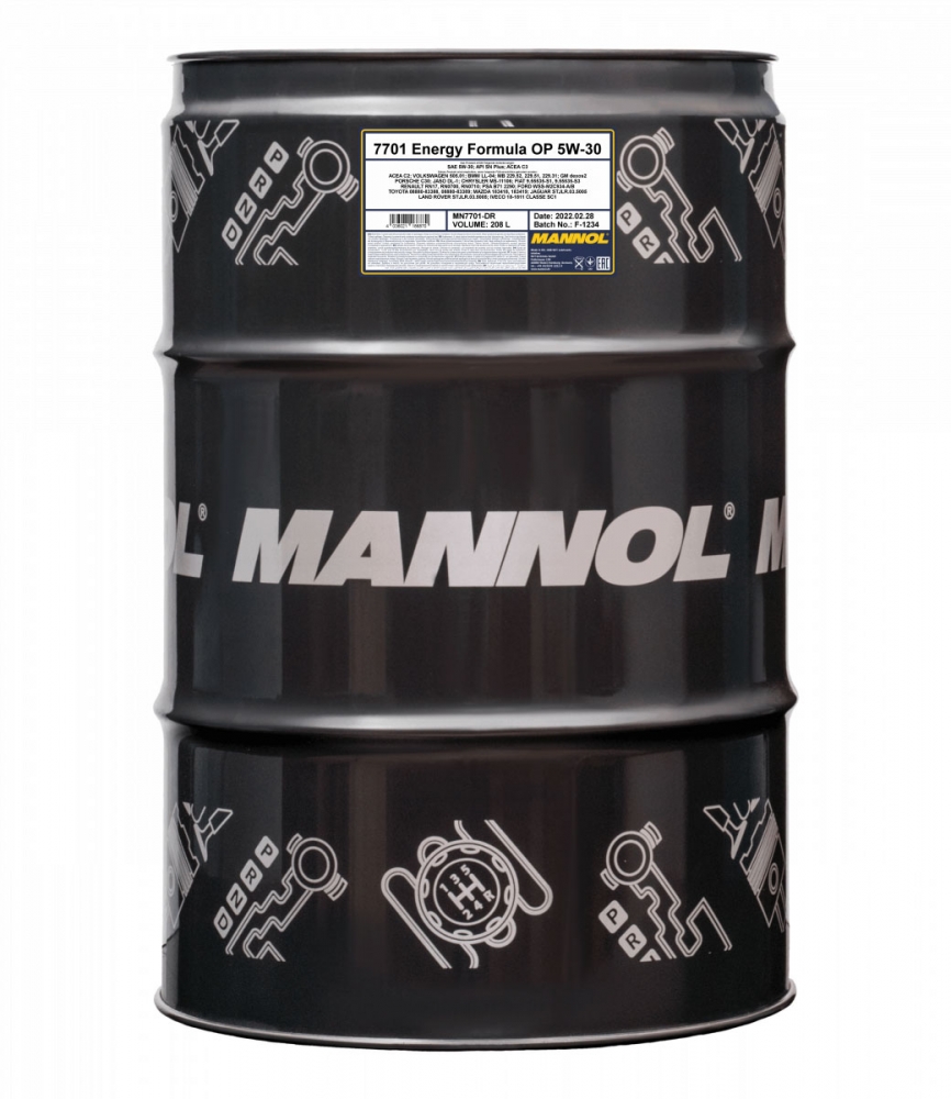 Mannol 7701 Energy Formula OP 5W-30 208 