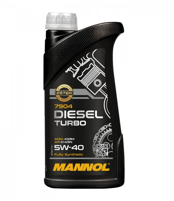 Mannol 7904 Diesel Turbo 5W-40 CI-4/SN A3/B4 1 
