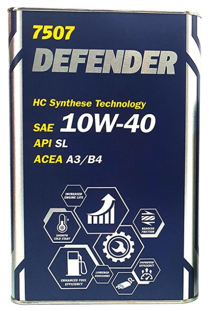 Mannol Defender 10W-40 SN 1  METAL