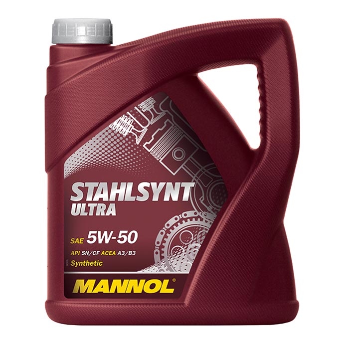 Mannol Stahlsynt Ultra 5W-50 SL/CF 4 