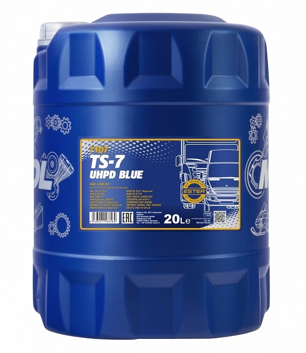 Mannol TS-7 Blue UHPD 10W-40 CJ-4 20 