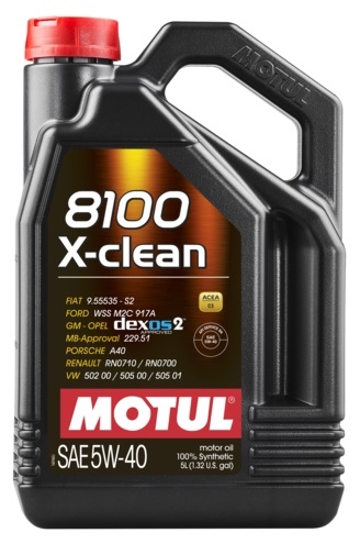 Motul 8100 X-Clean 5W-40 5 
