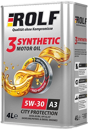 ROLF 3-SYNTHETIC 5W-30 A3 SL/CF 4 