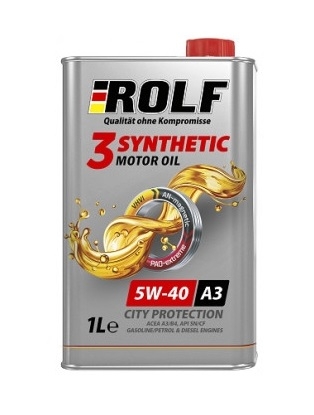 ROLF 3-SYNTHETIC 5W-40 A3 SN/CF 1 