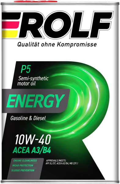 ROLF ENERGY 10W-40 A3/B4 4 
