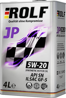 ROLF JP 5W-20 ILSAC GF-5/API SN 4 