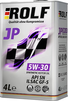 ROLF JP 5W-30 ILSAC GF-5/API SN 4 