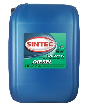 SINTEC Diesel CF-4/CF/SJ 20W-50 30 