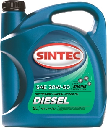 SINTEC Diesel CF-4/CF/SJ 20W-50 5 