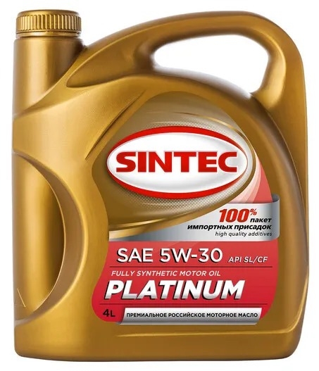 SINTEC PLATINUM 5W-30 SL/CF 4 