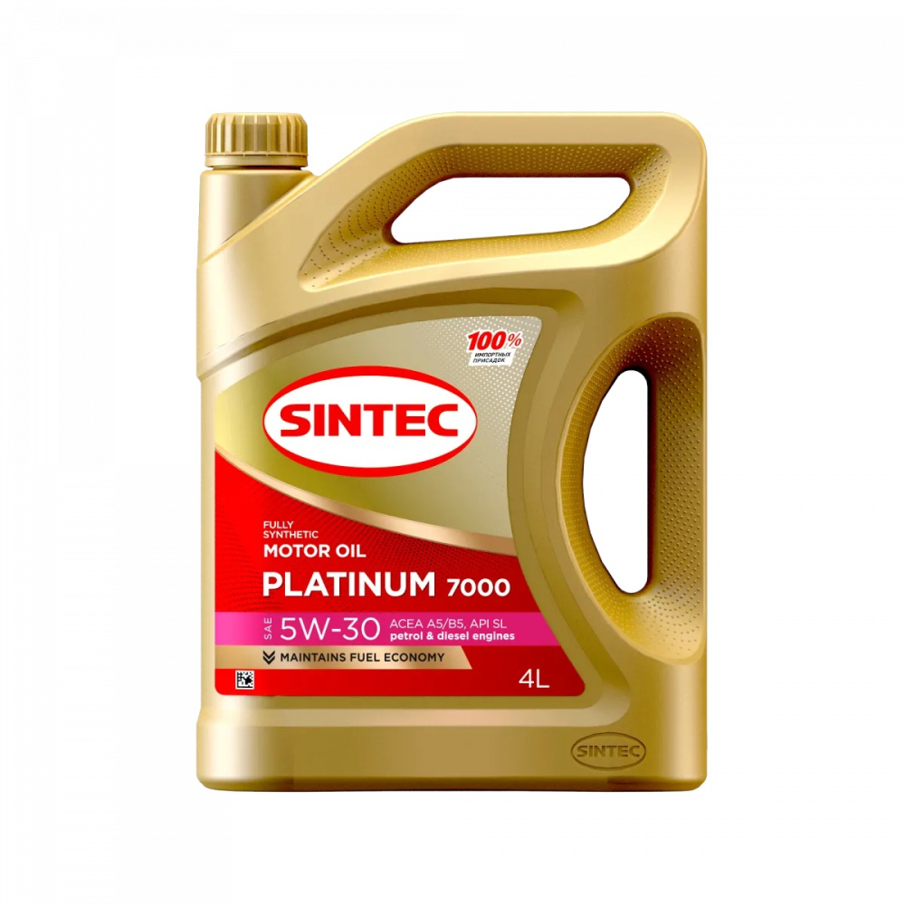 SINTEC PLATINUM 7000 5W-30 SL/CF A5/B5 4 