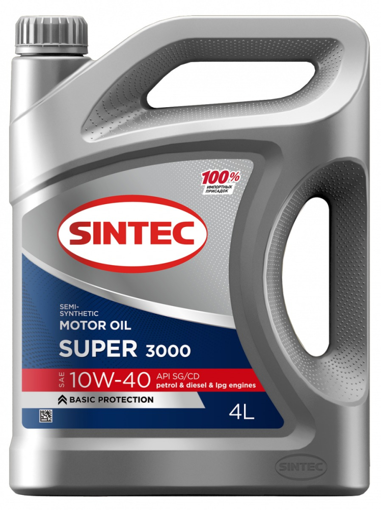 SINTEC SUPER 3000 10W-40 SG/CD 4 