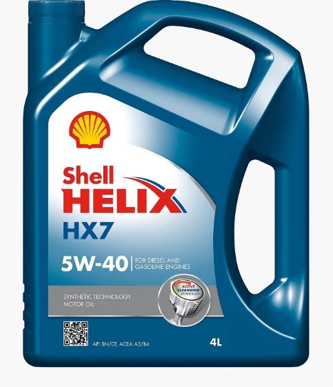 Shell Helix HX7 5W-40 4 
